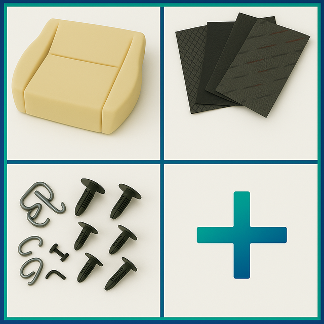 Outros materiais e acessórios