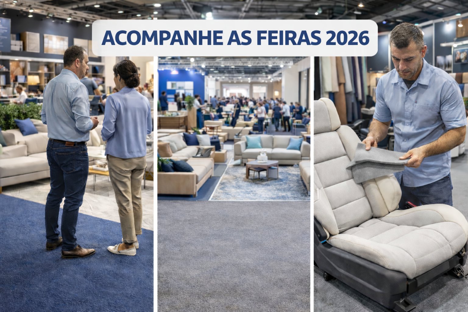 Principais feiras de decoração, móveis e tapeçaria automotiva no Brasil: calendário e importância